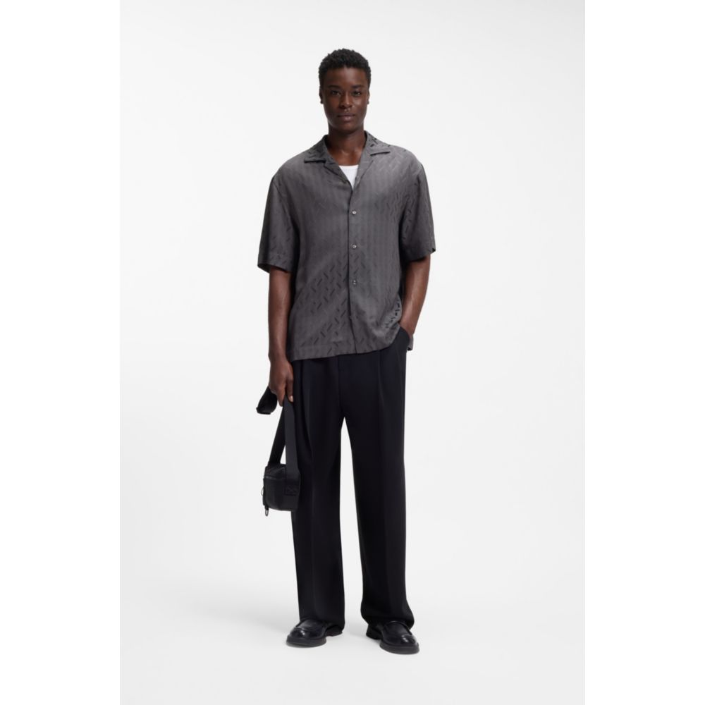 Camisa de corte amplio