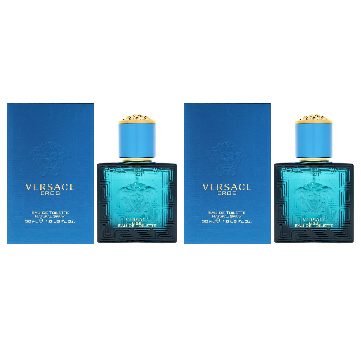 Perfume de hombre (2 unidades) eau de toilette 1 oz