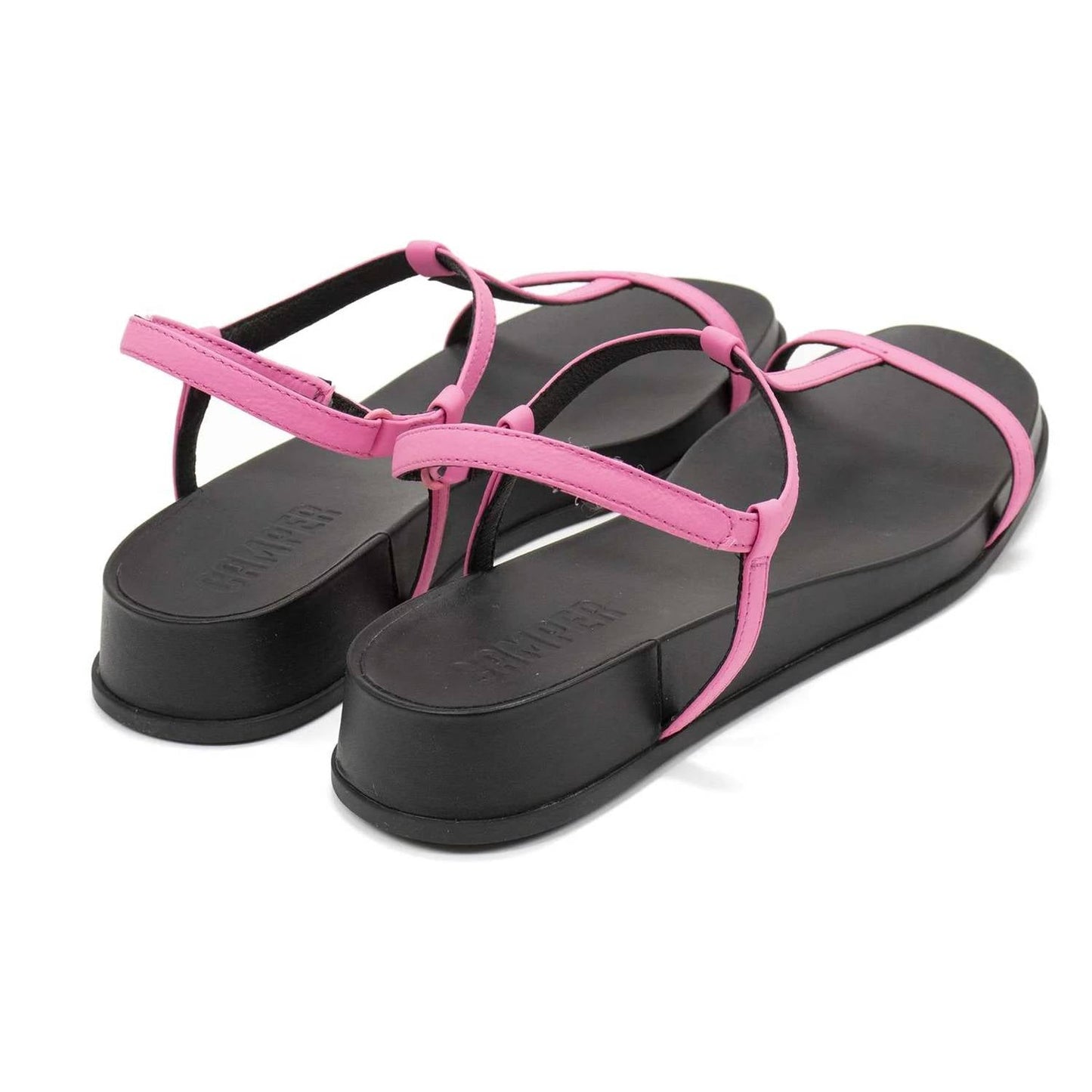 Sandalias de mujer con plataforma color rosado