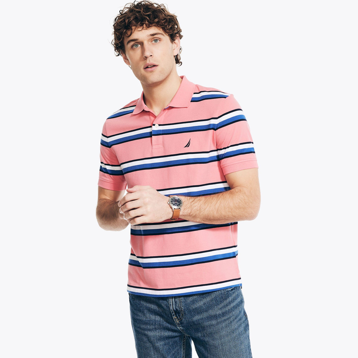 Polo a rayas