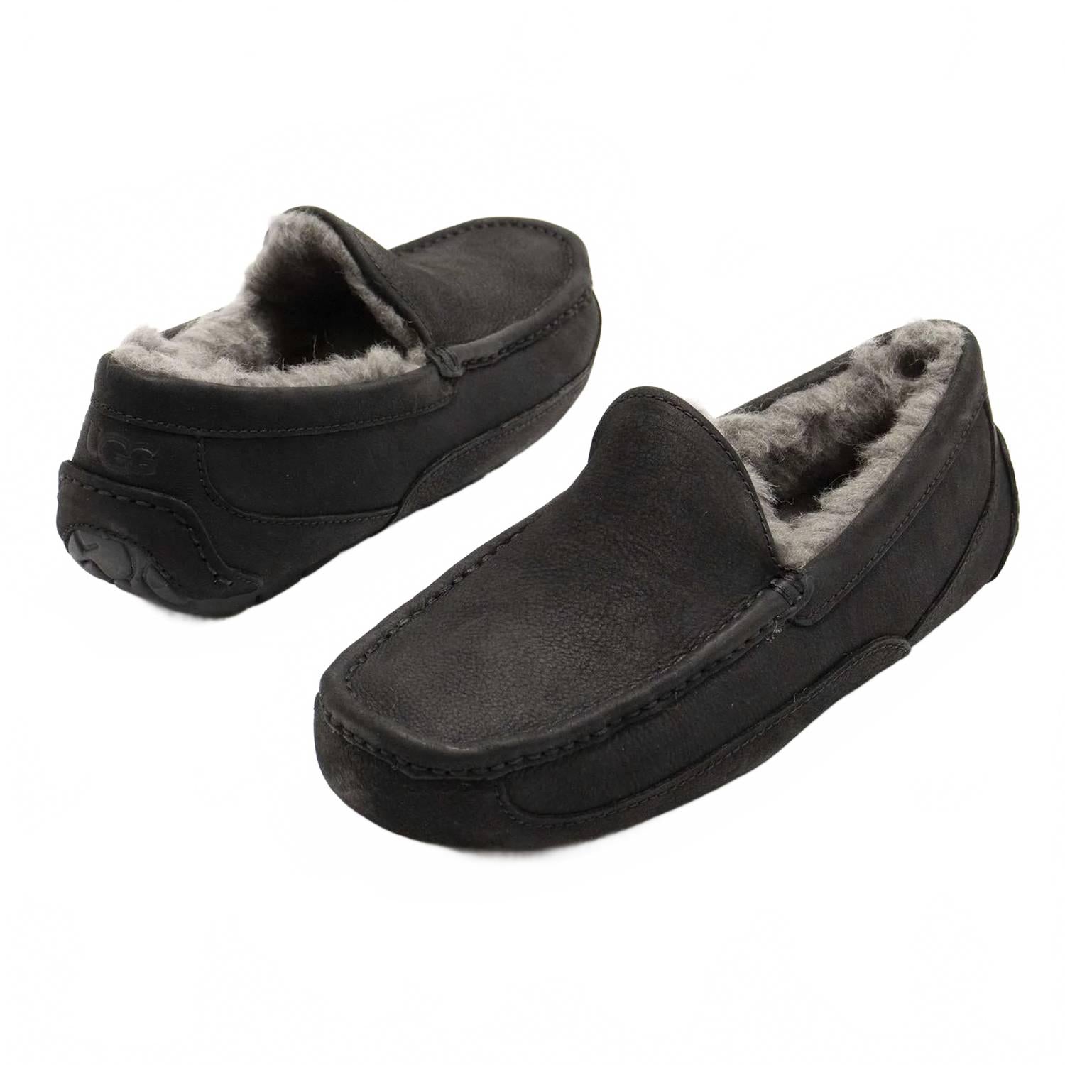 Mocasines de hombre color negro