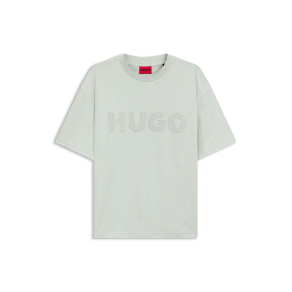 Camiseta de algodón de corte amplio