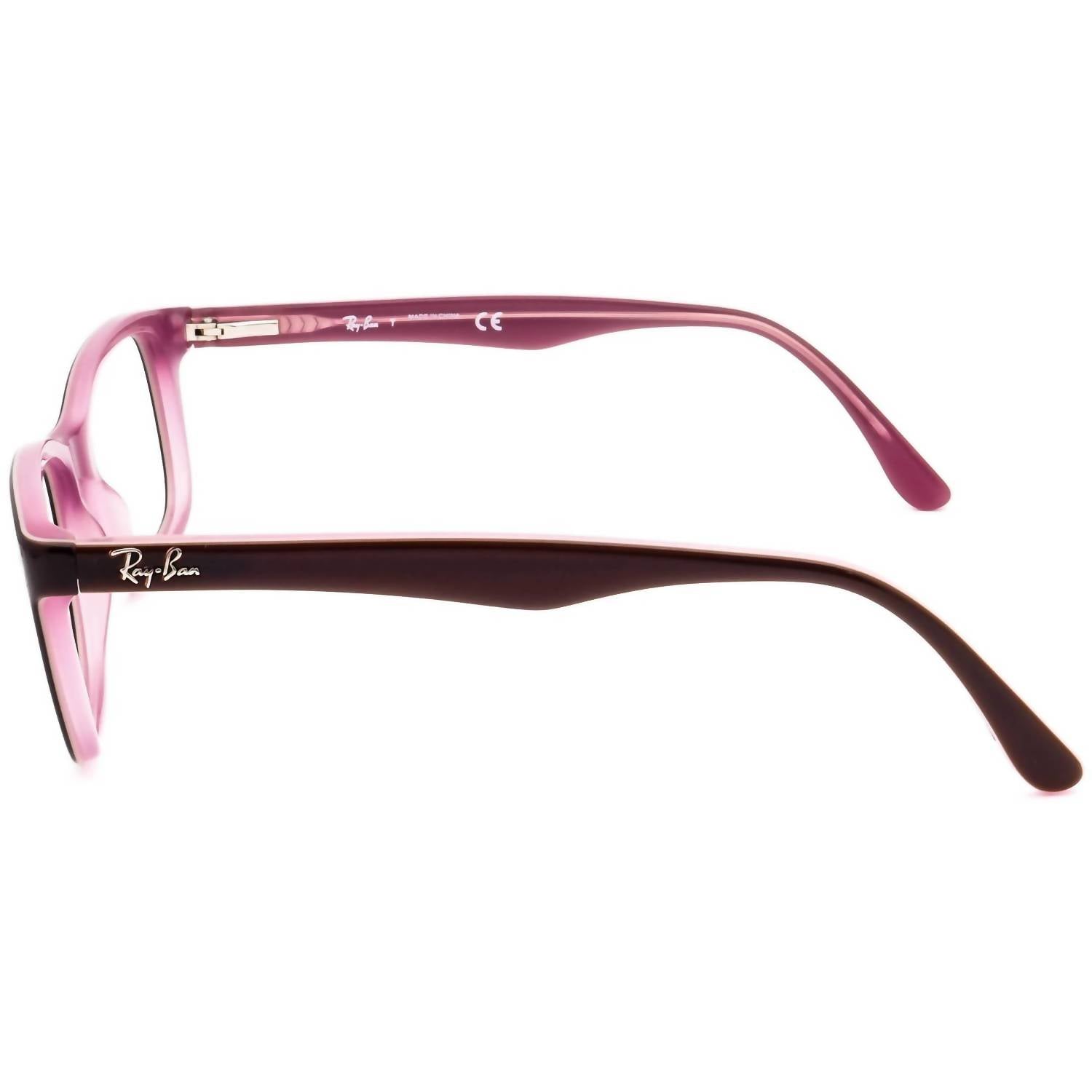 Montura para gafas unisex color café y rosado