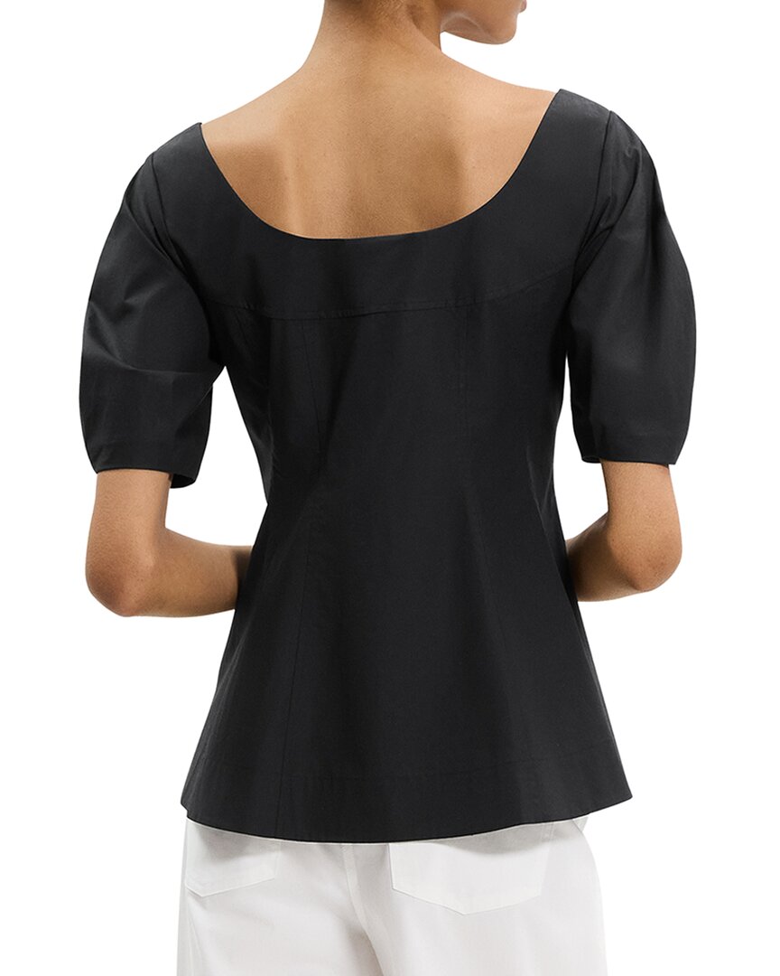 Theory Blusa Manga Bombacha