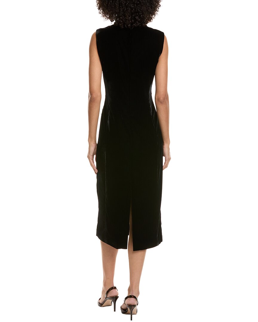 Vestido de terciopelo midi