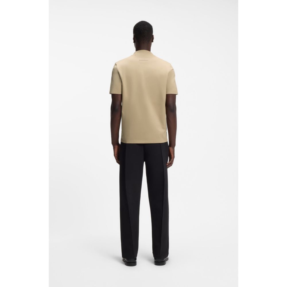 Camiseta de algodón de corte ajustado