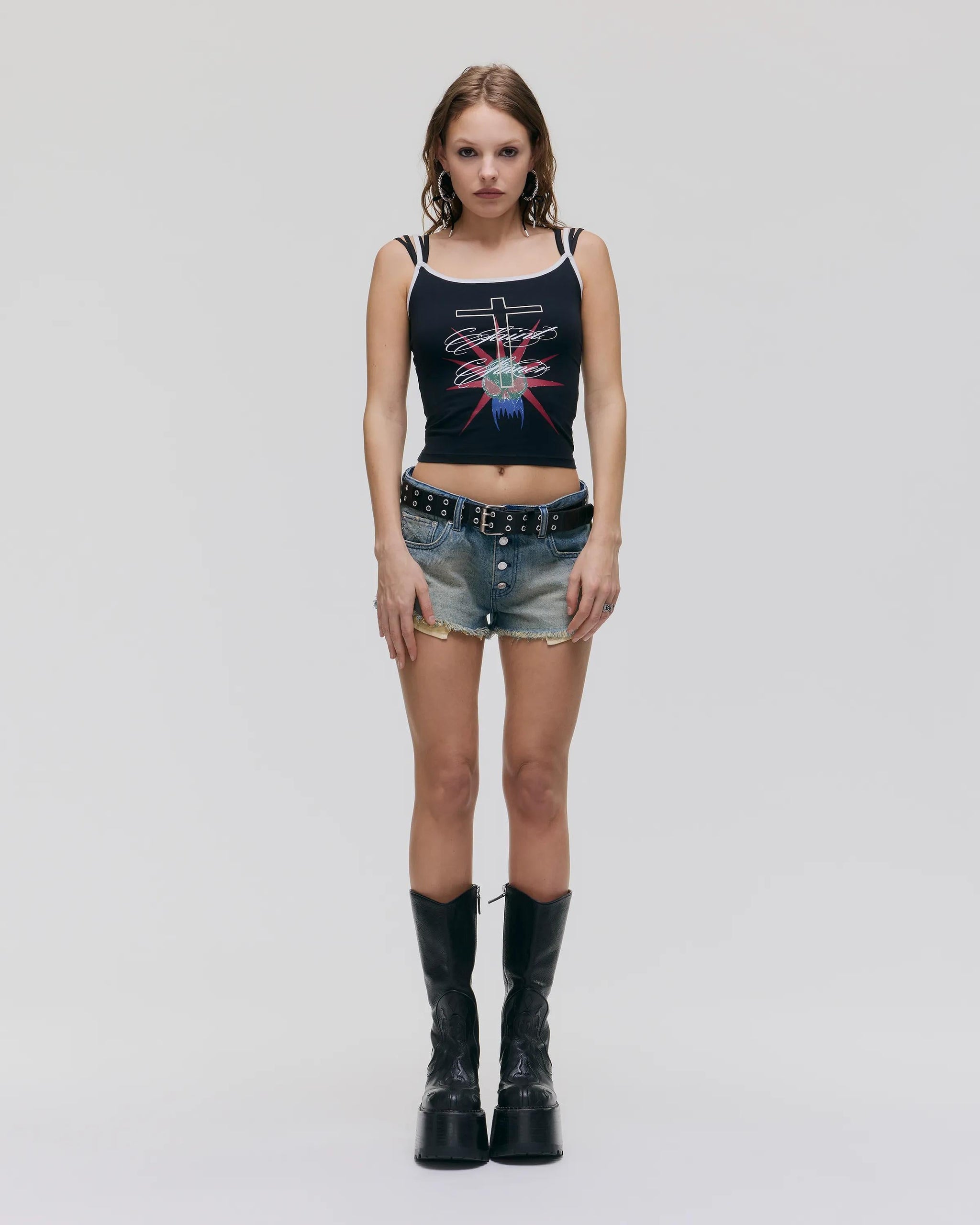 Short de mezclilla