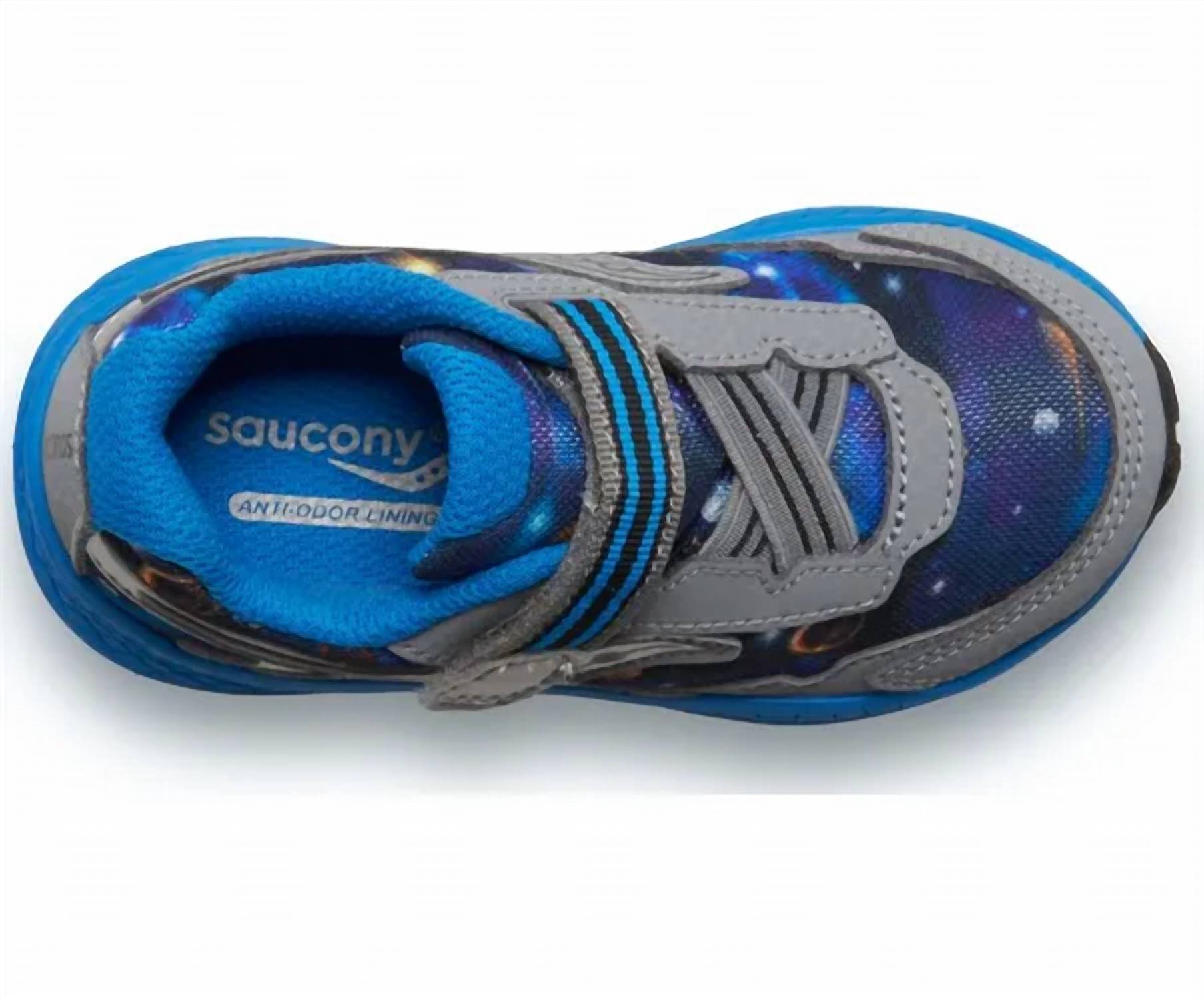 Zapatos para niño color azul y gris