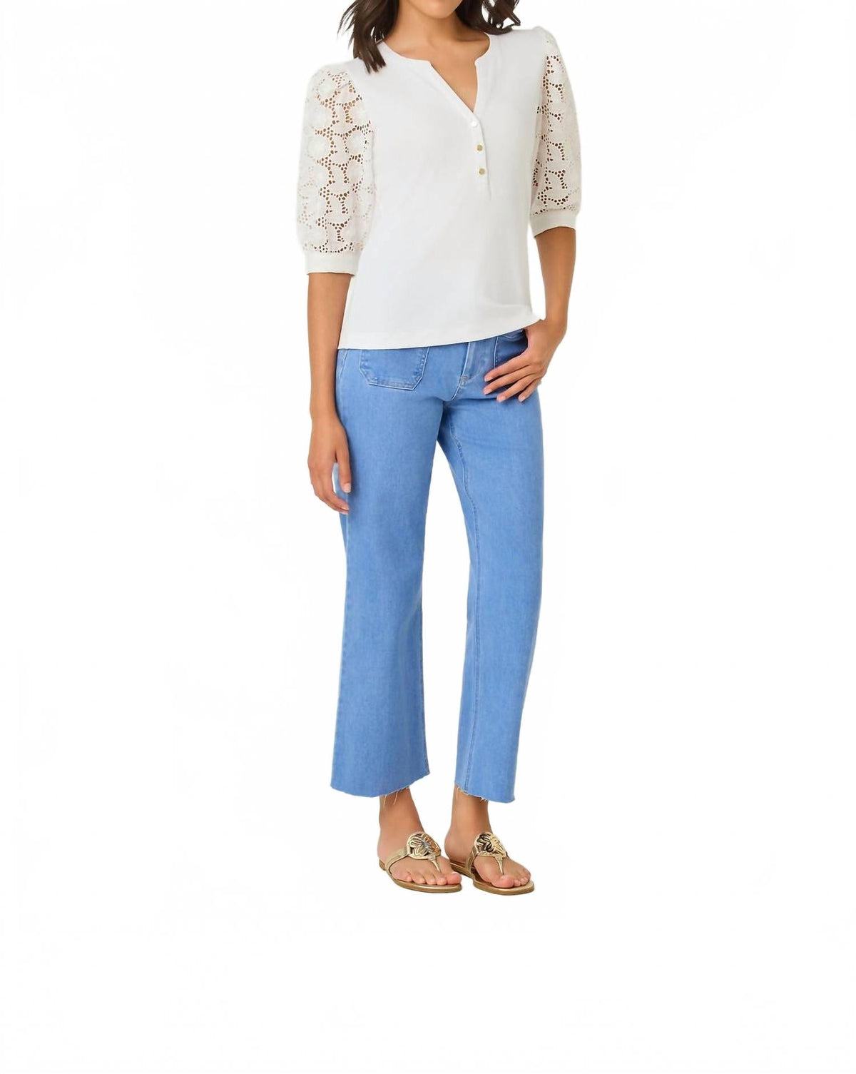 Top color blanco