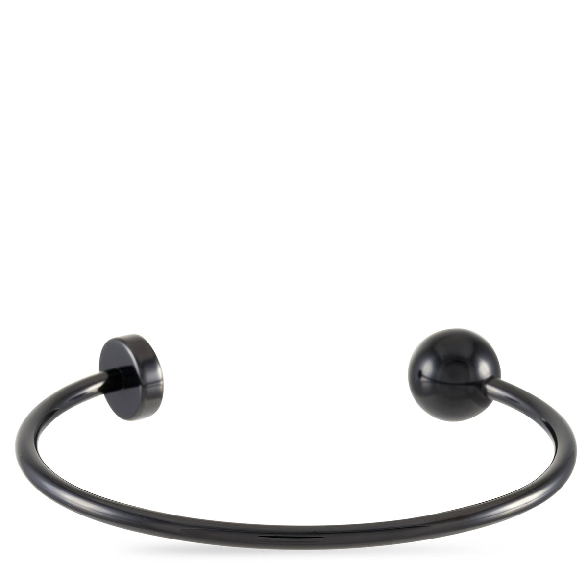Pulsera de acero inoxidable color negro