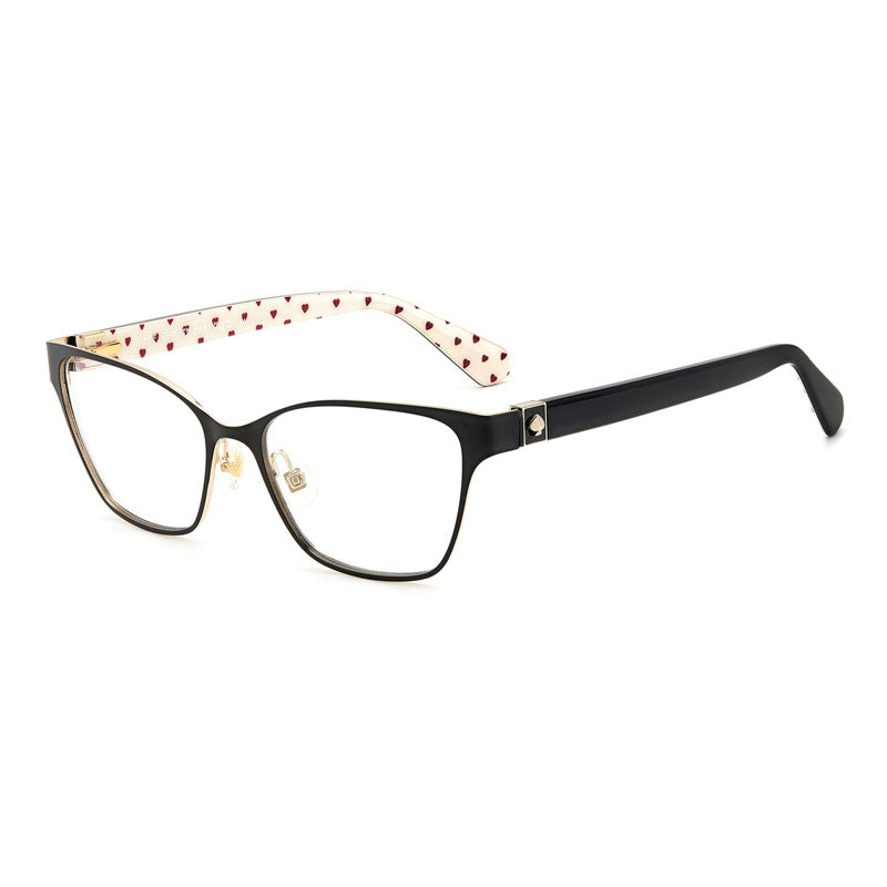 Gafas 52 mm color negro y dorado