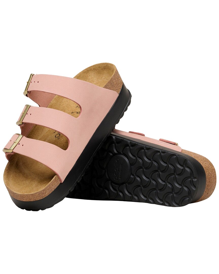 Sandalias de cuero con plataforma