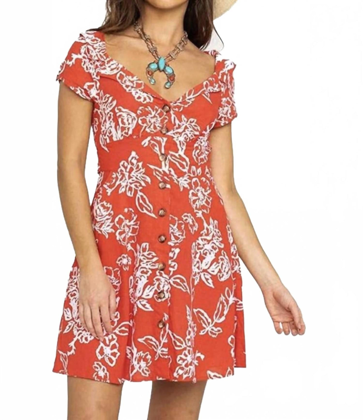 Vestido color rojo
