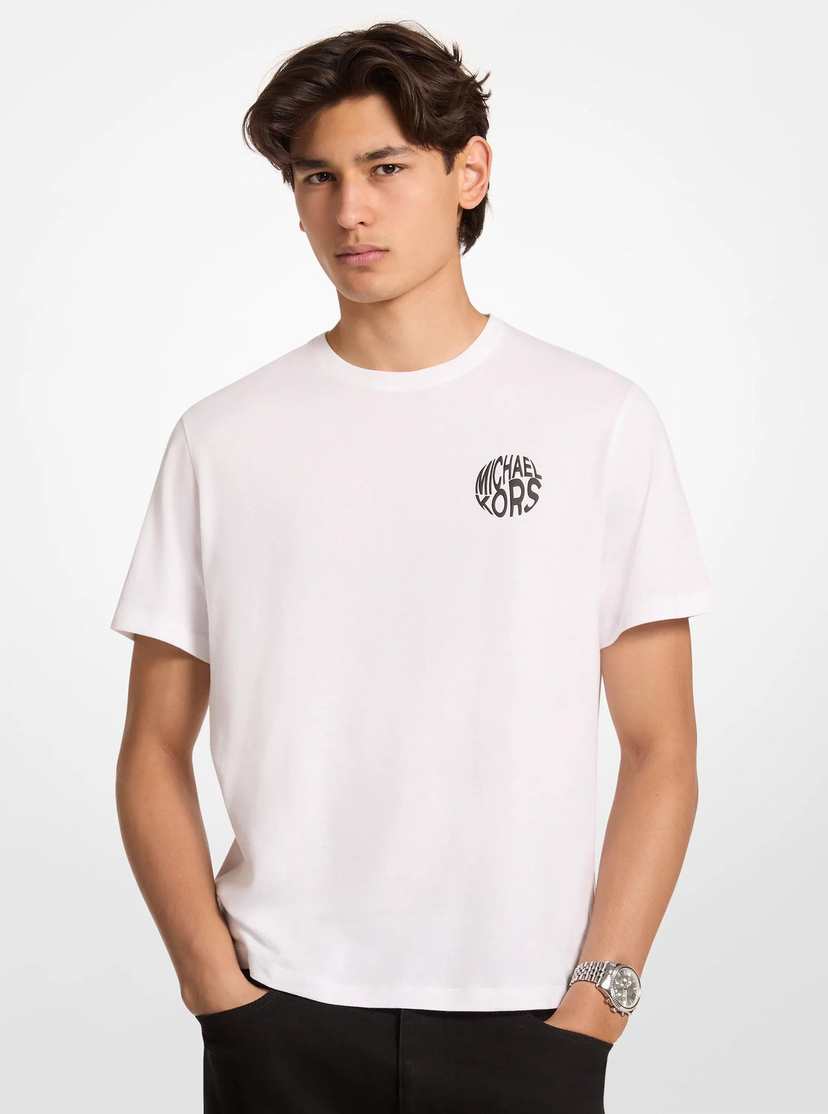 Camiseta de algodón con estampado