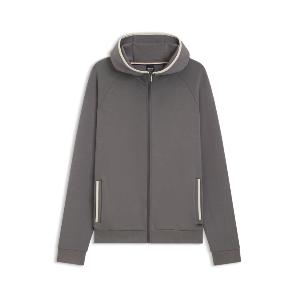 Buzo con capucha de mezcla de algodón