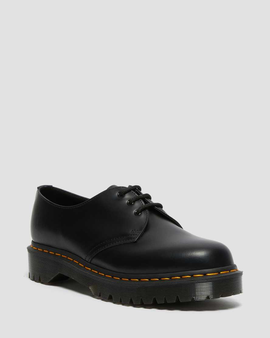 Zapatos de cordones de cuero