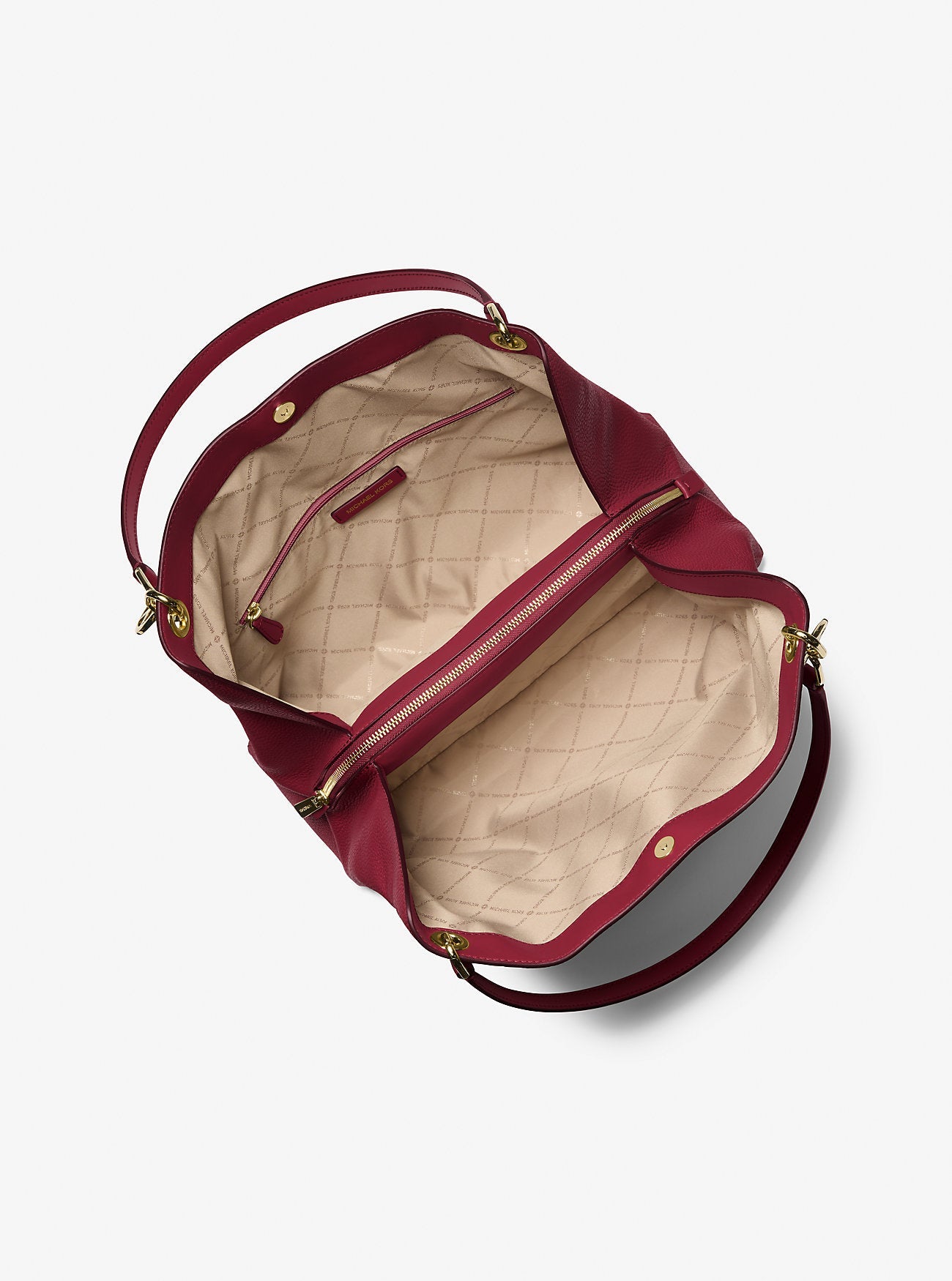 Bolso de hombro de cuero