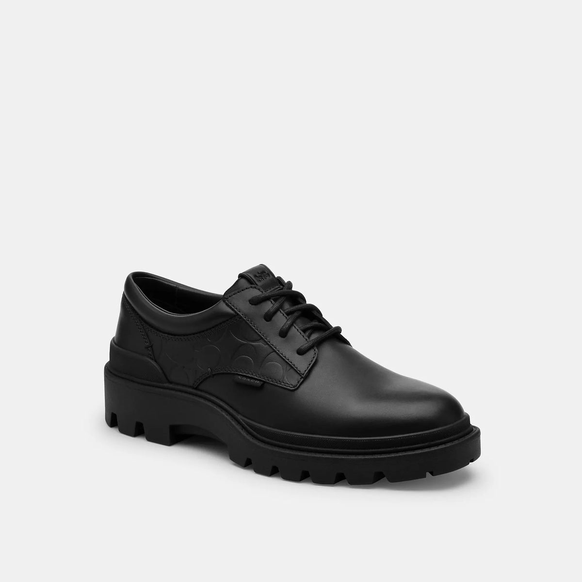 Zapatos de cordones de cuero
