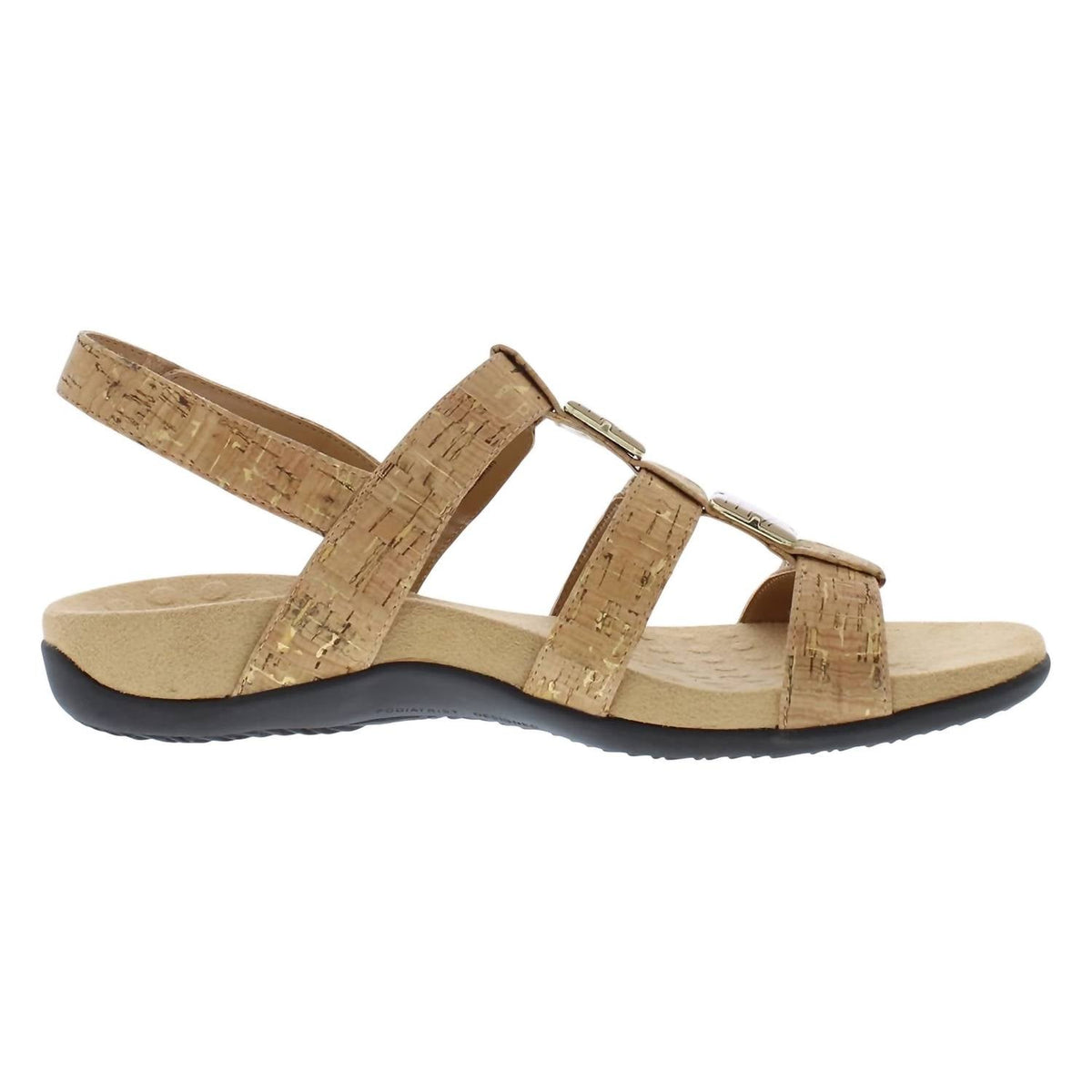 Sandalias de mujer color dorado