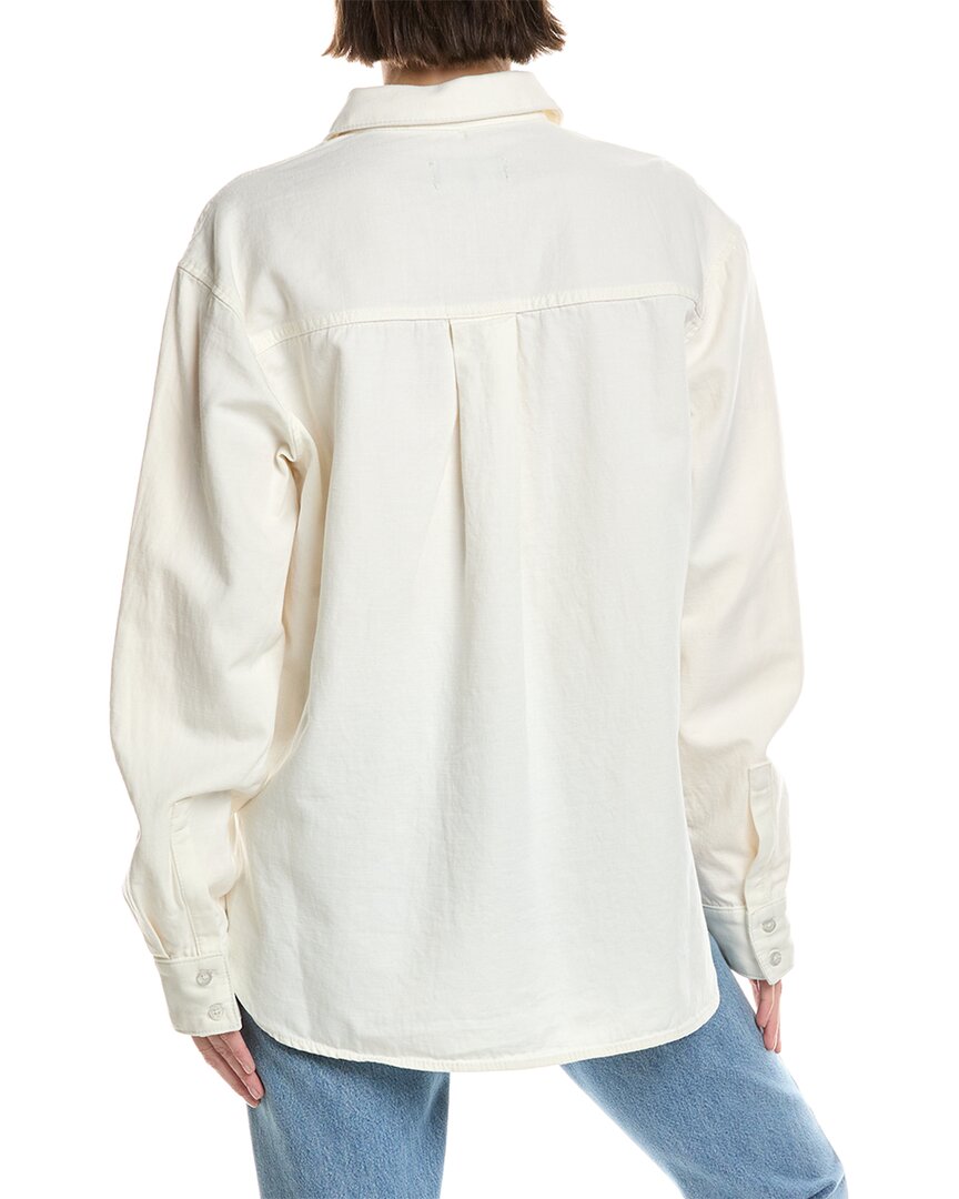 Camisa de mezcla de lino