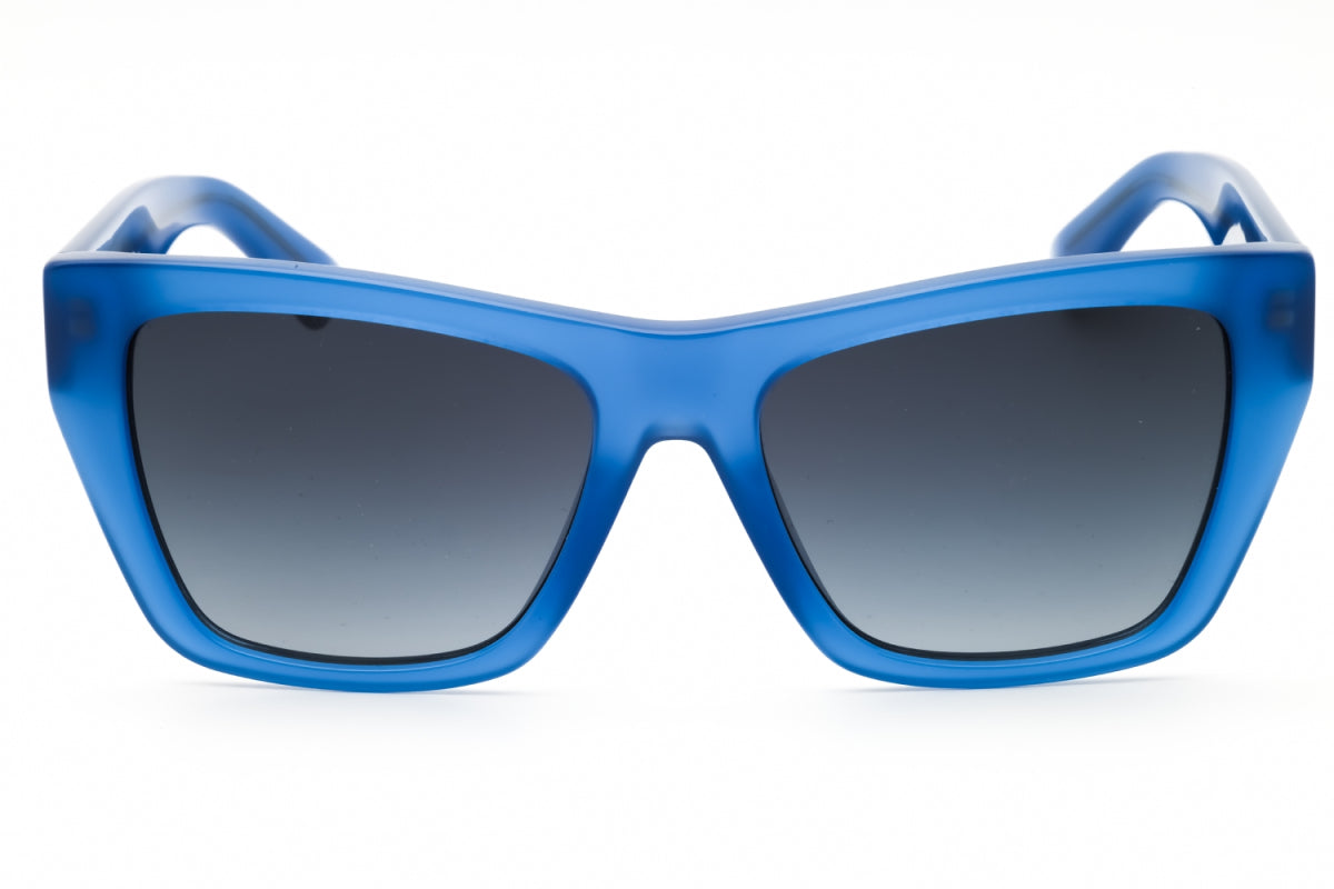 Gafas color gris oscuro y azul