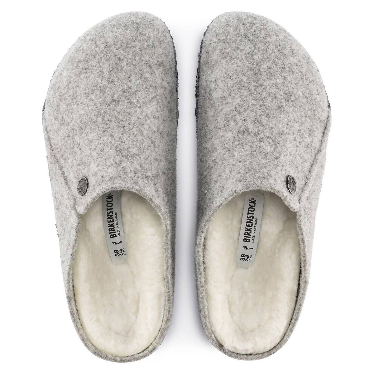 Zapatos unisex color gris claro