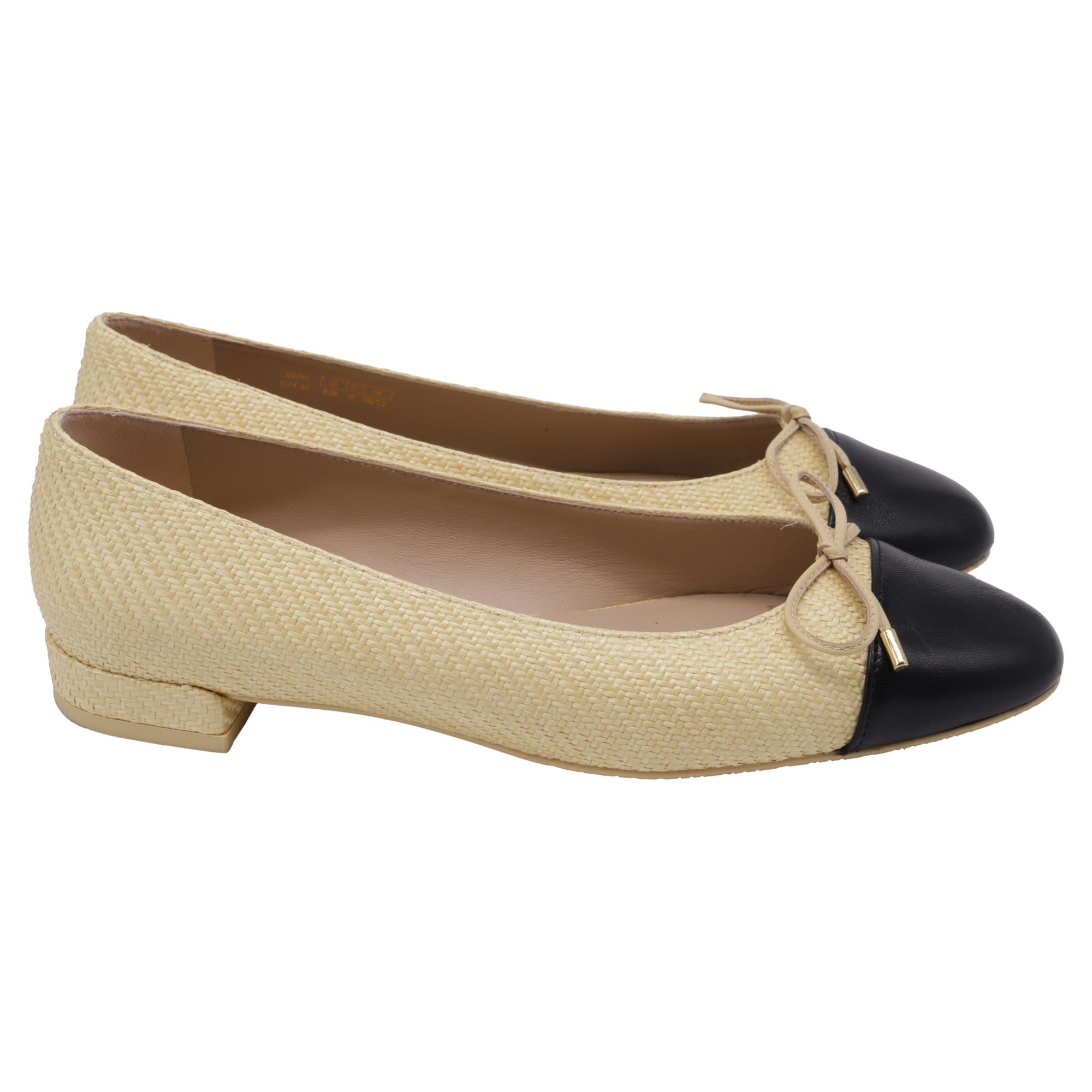 Baletas color crema