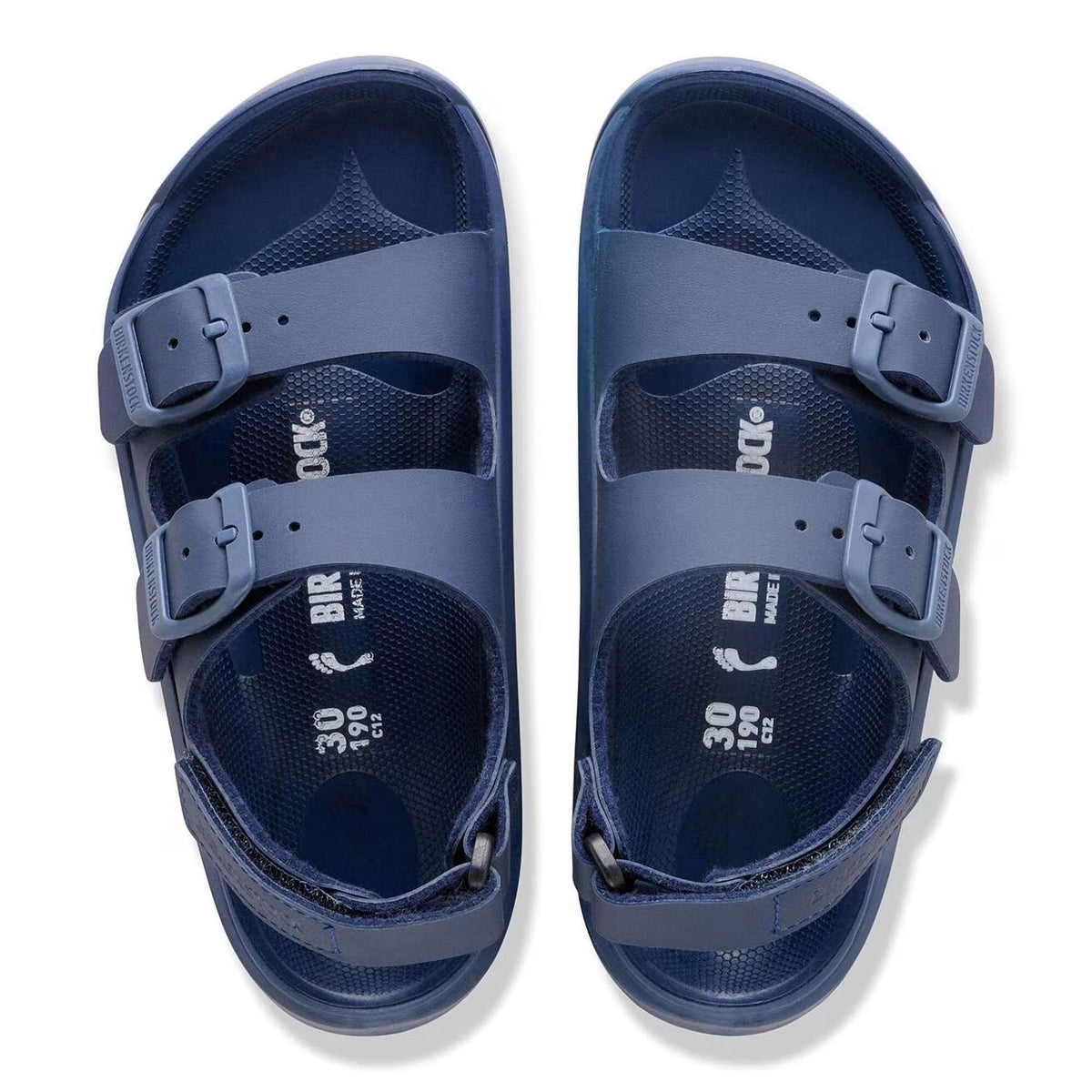 Sandalias para niño color azul marino
