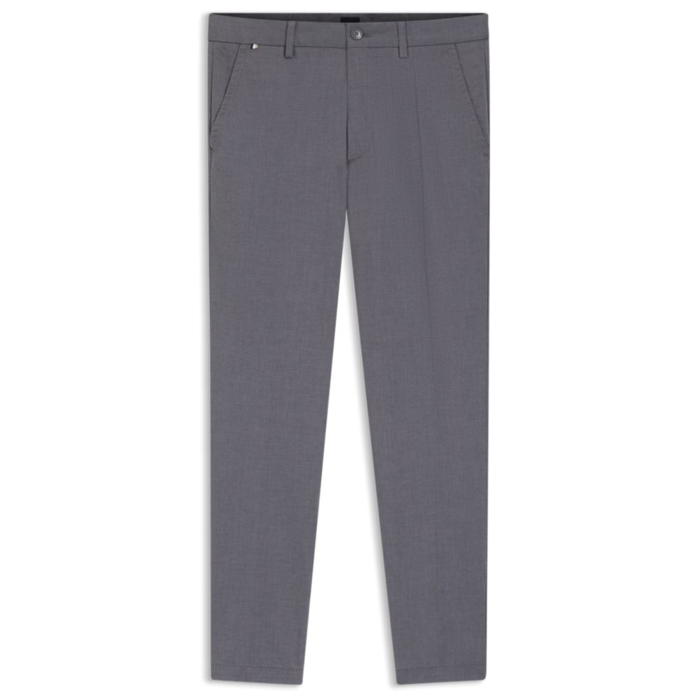 Pantalón de algodón de corte ajustado