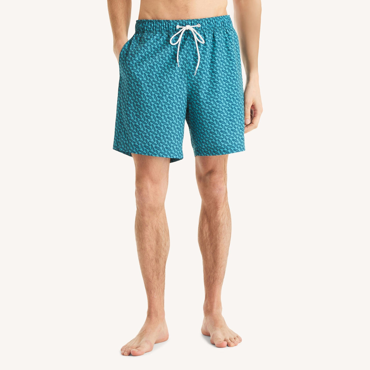 Vestido de baño de hombre con estampado