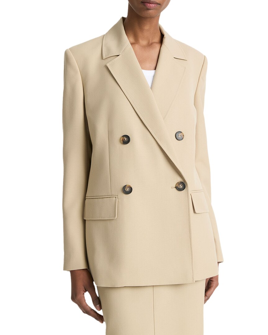Blazer de mezcla de lana