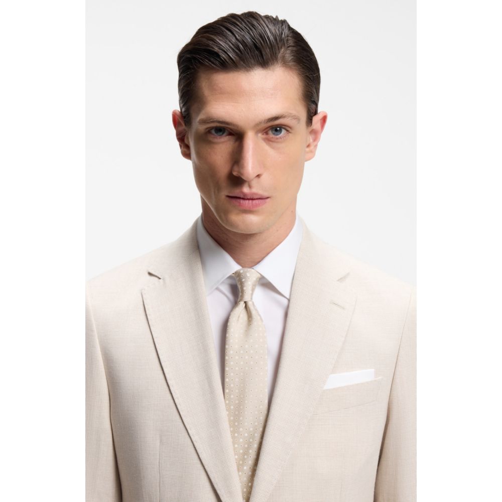 Corbata de mezcla de seda
