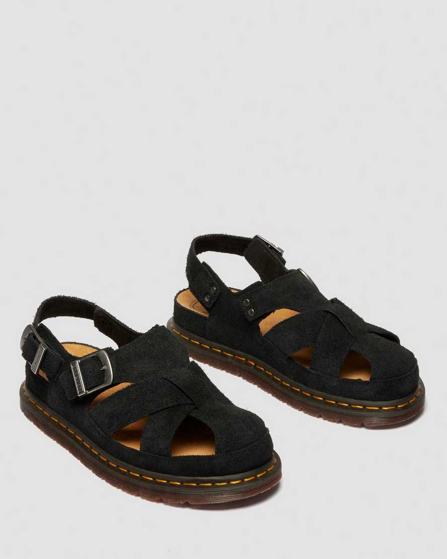 Sandalias de gamuza
