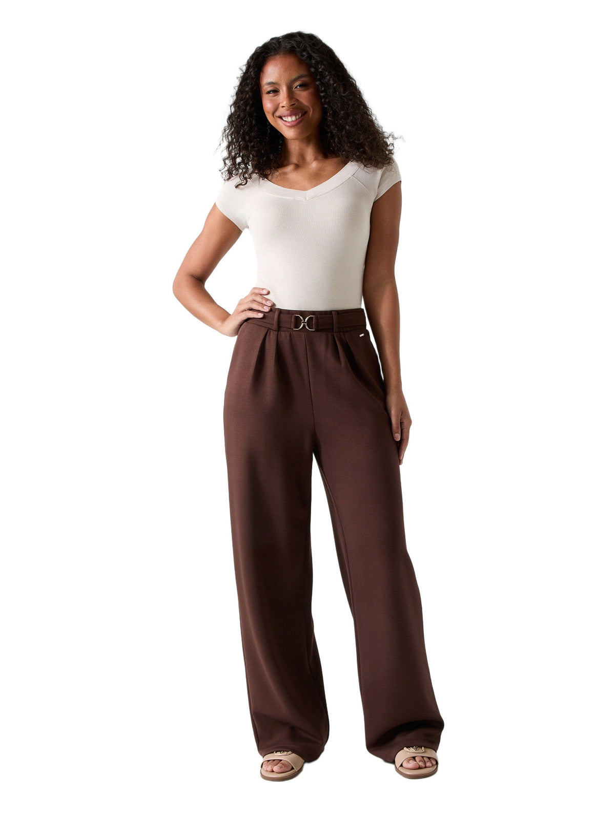 Pantalón de pierna ancha