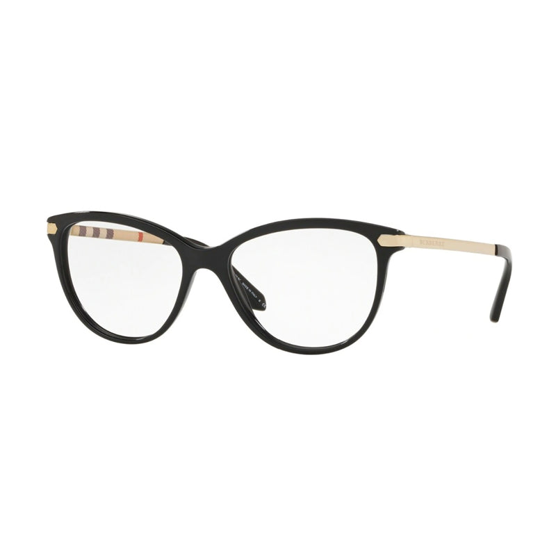 Gafas 54 mm color negro y dorado