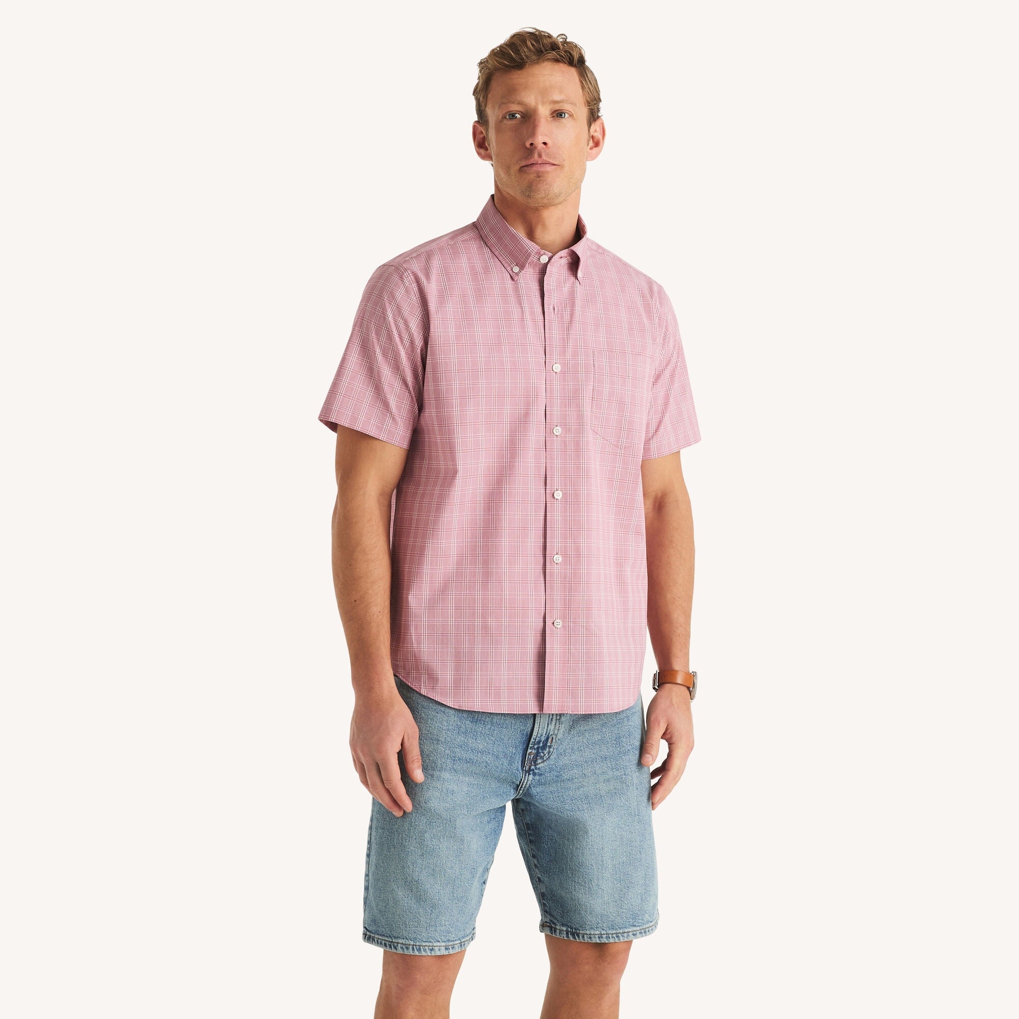 Camisa de hombre a cuadros