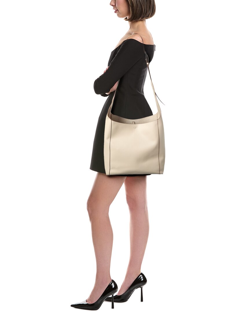 Bolso tote de cuero
