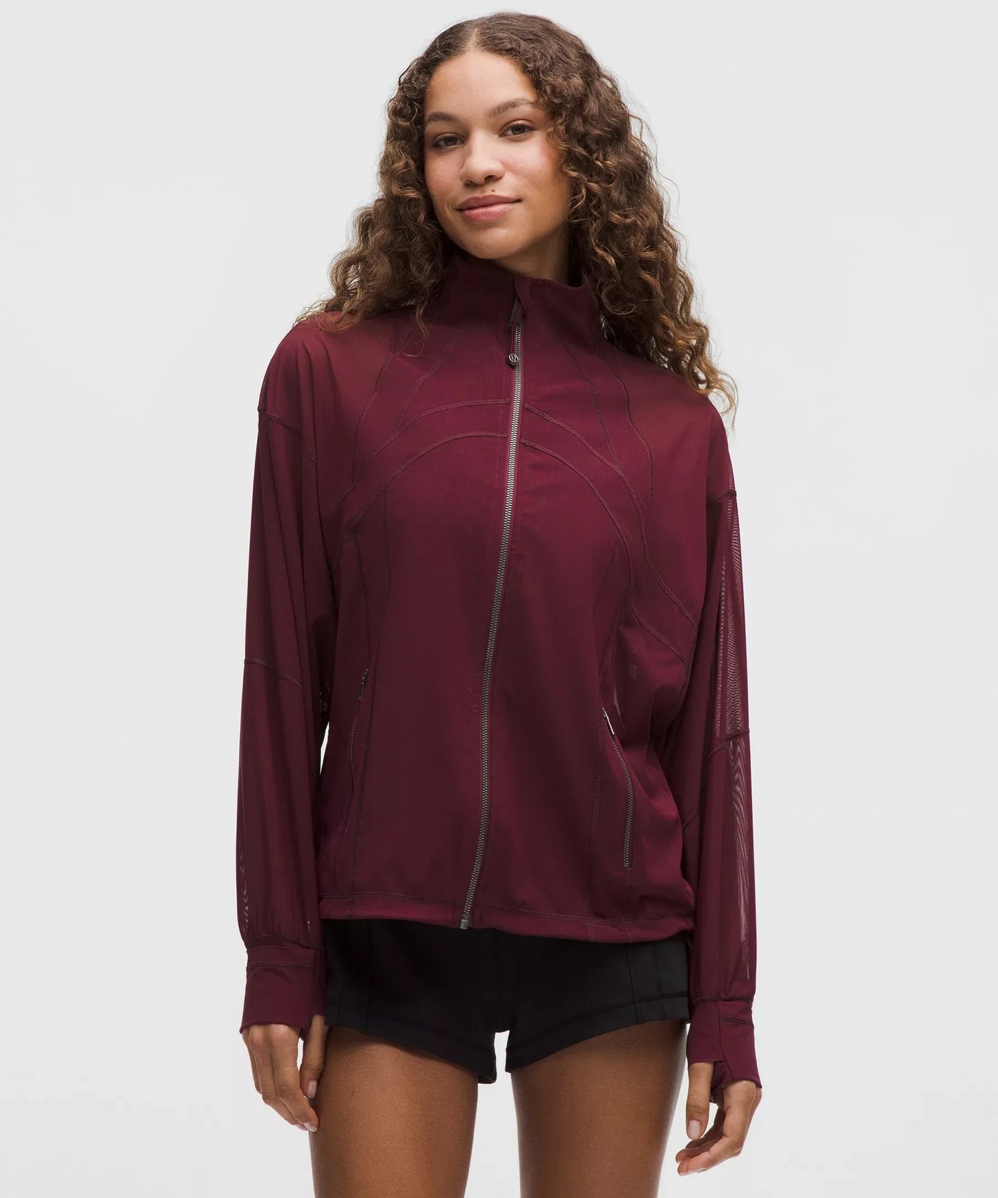 Chaqueta de corte amplio
