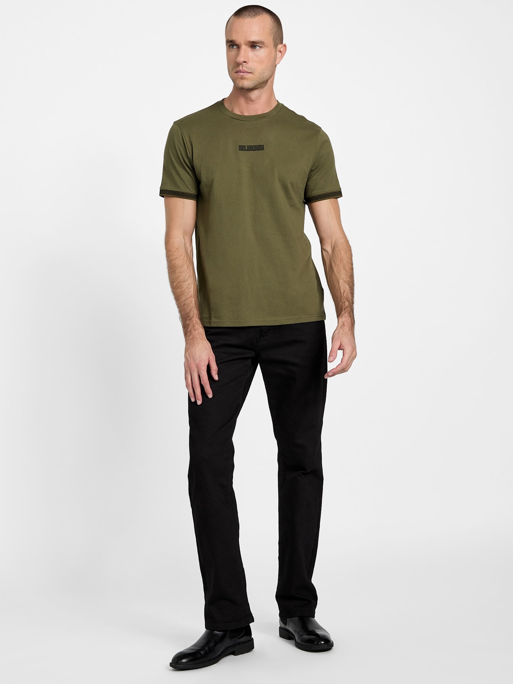 Camiseta con cuello redondo