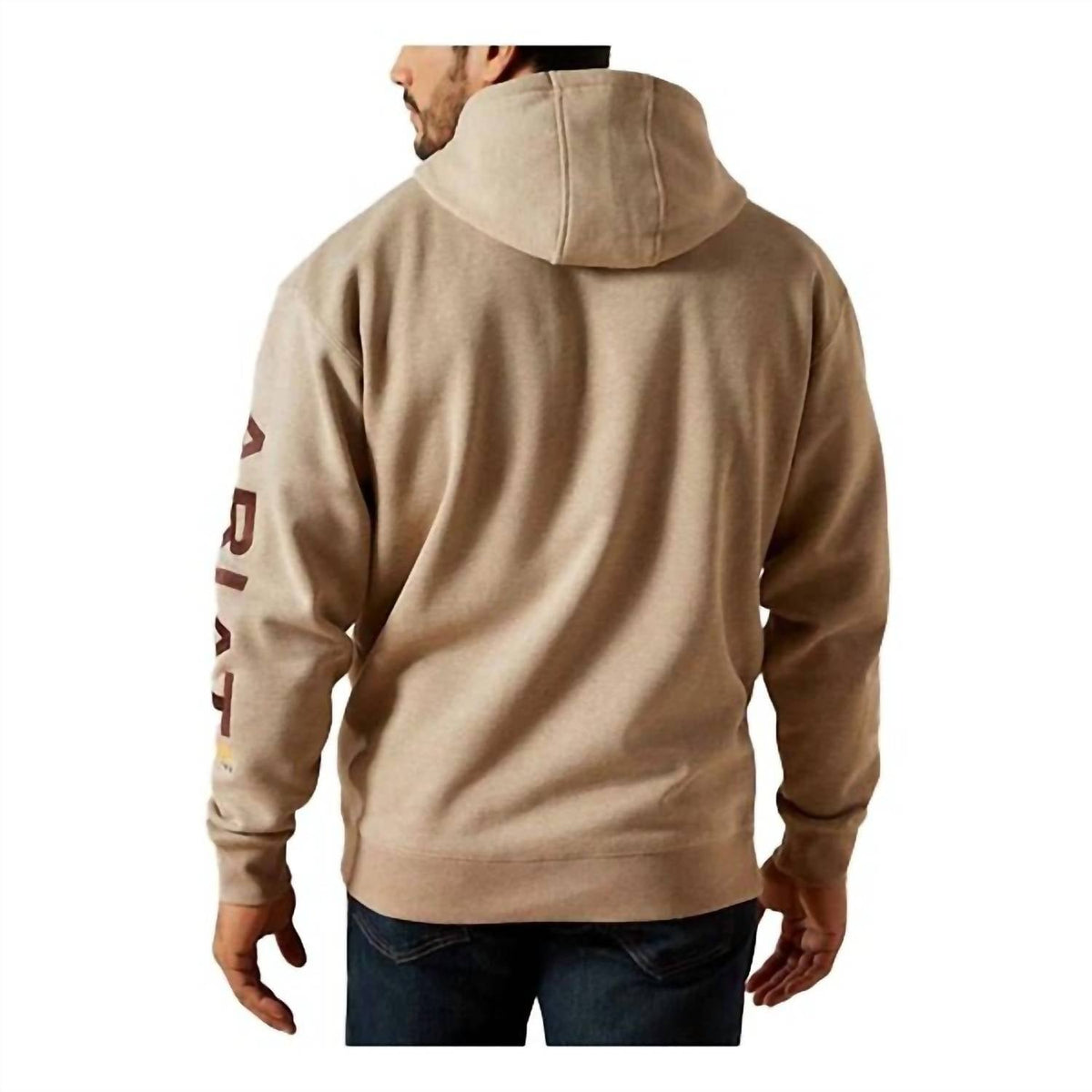Buzo con capucha de hombre con estampado