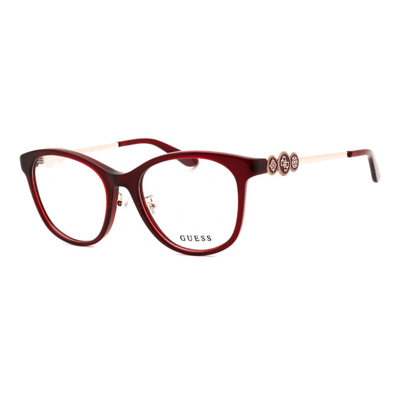 Gafas 52 mm color vinotinto