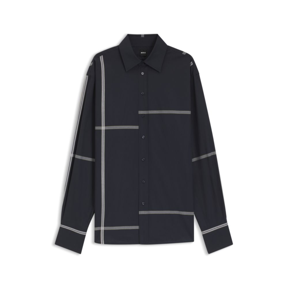 Blusa de algodón de corte amplio