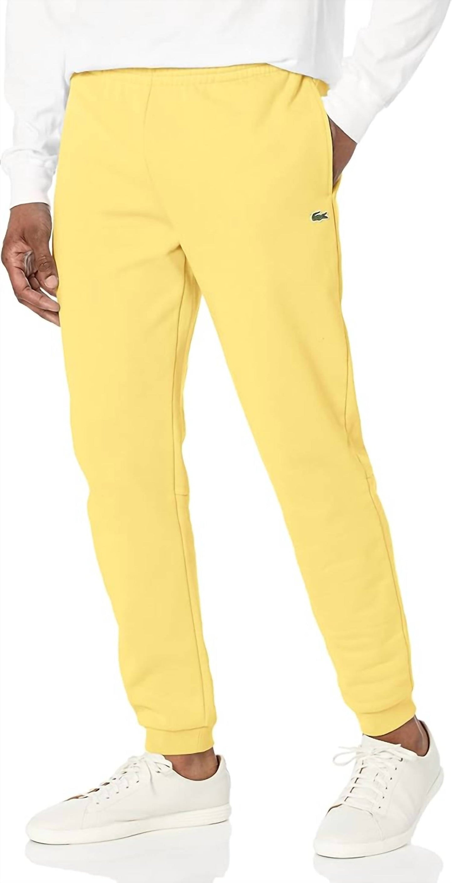 Pantalón deportivo de hombre color amarillo