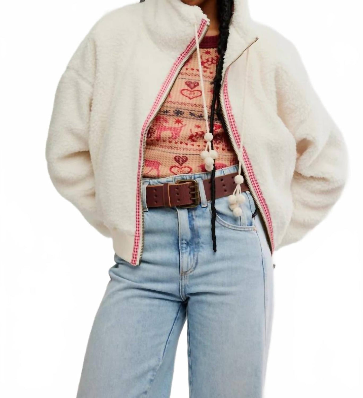 Chaqueta color blanco