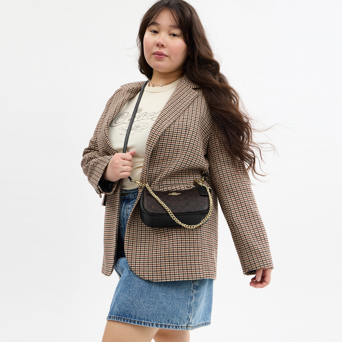 Bolso cruzado de lona