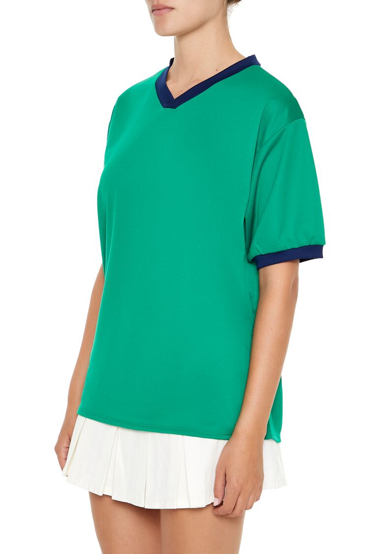 Camiseta con cuello en V