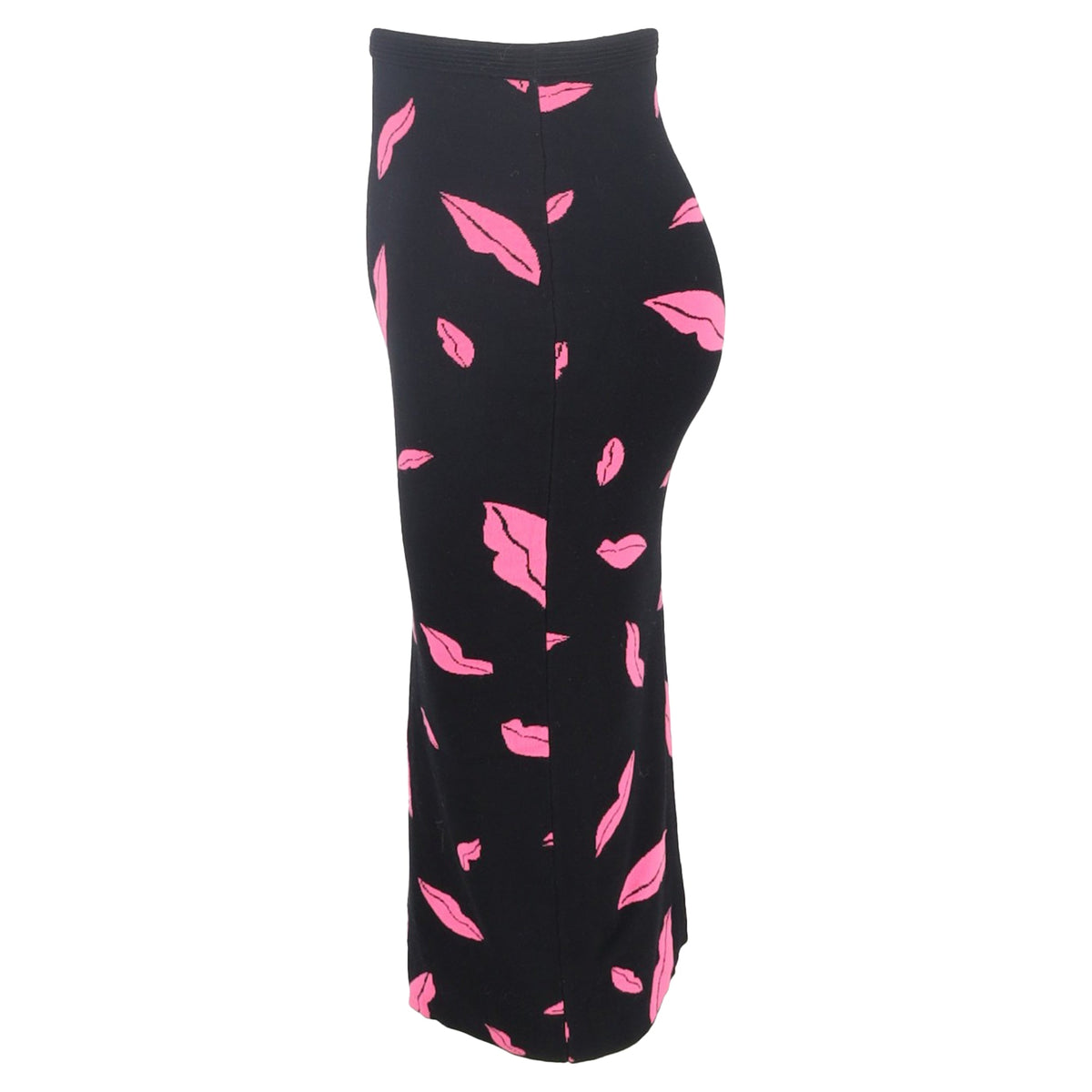 Falda midi con estampado multicolor