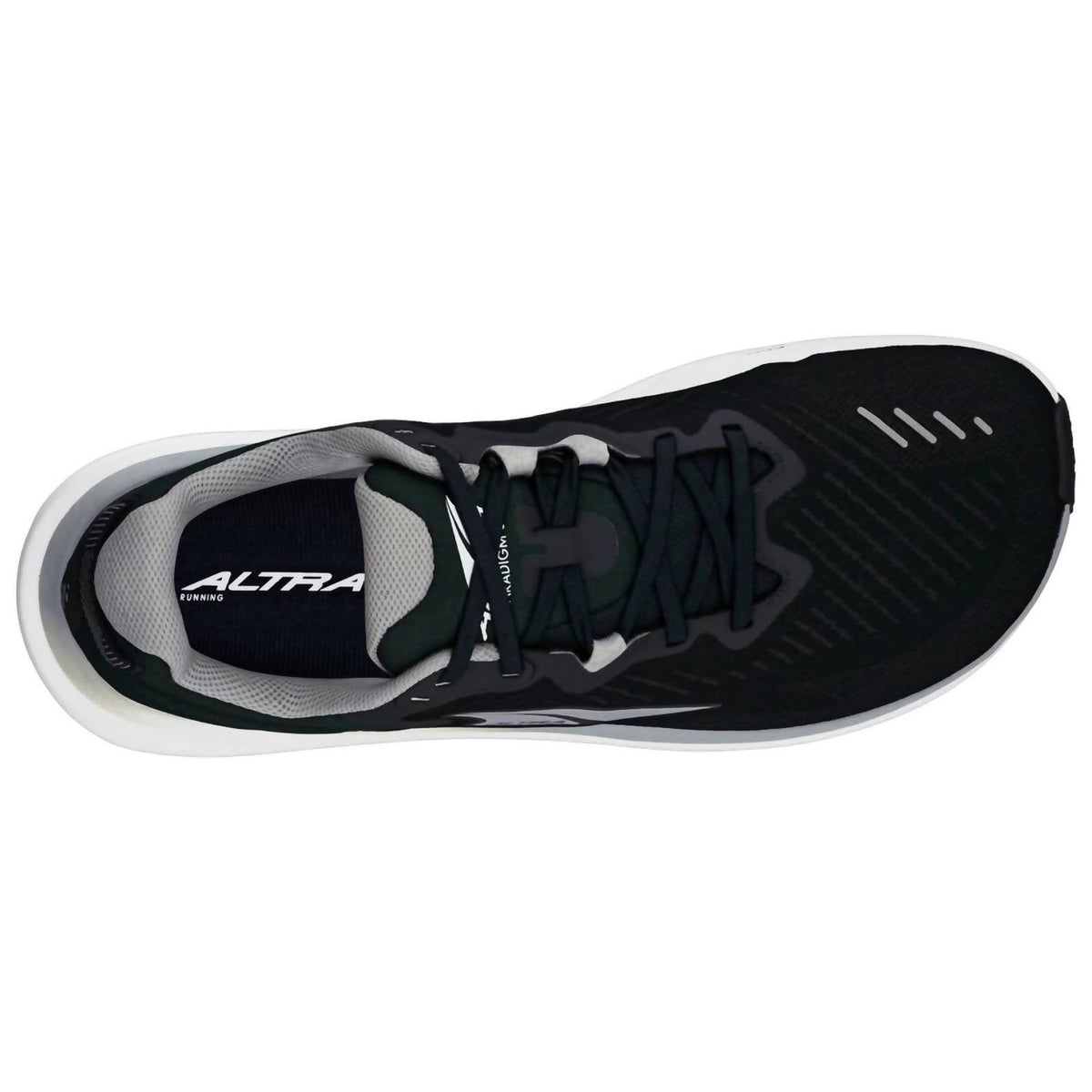 Tenis para correr de hombre color negro y blanco