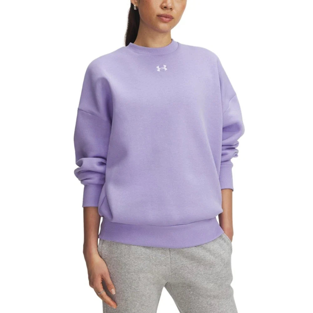 Buzo de mujer de corte amplio color violeta