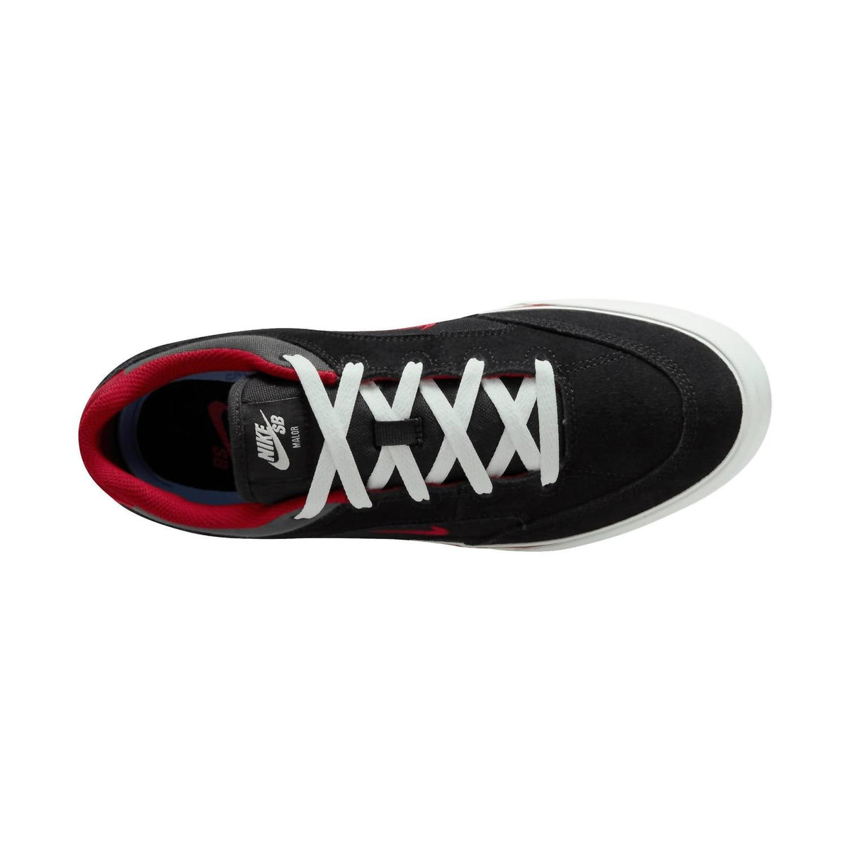 Tenis de hombre color negro y rojo